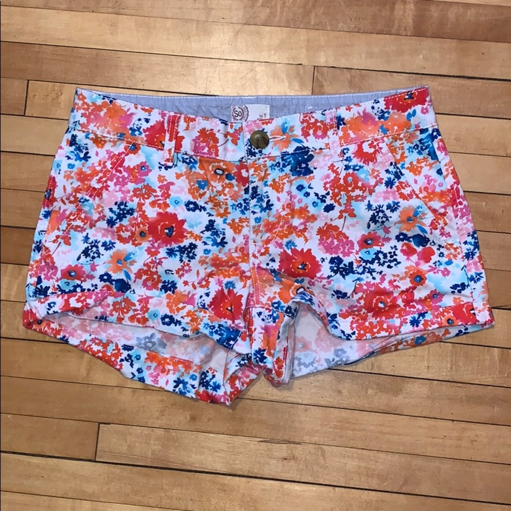 Floral shorts
